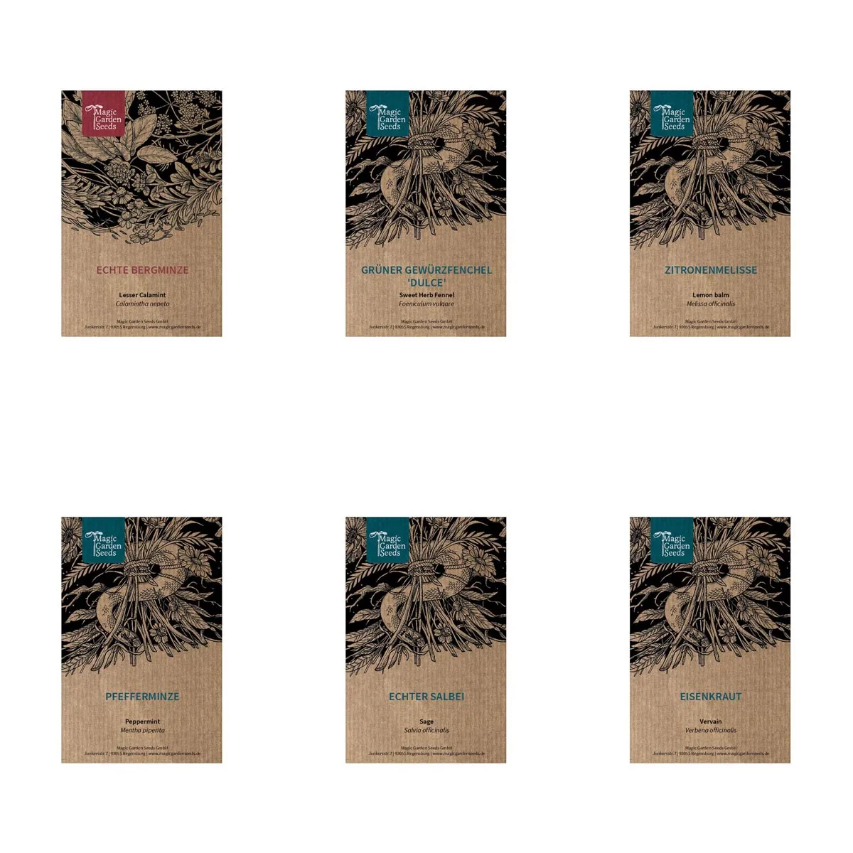 Selbstgemachter Kräutertee - Samenset
