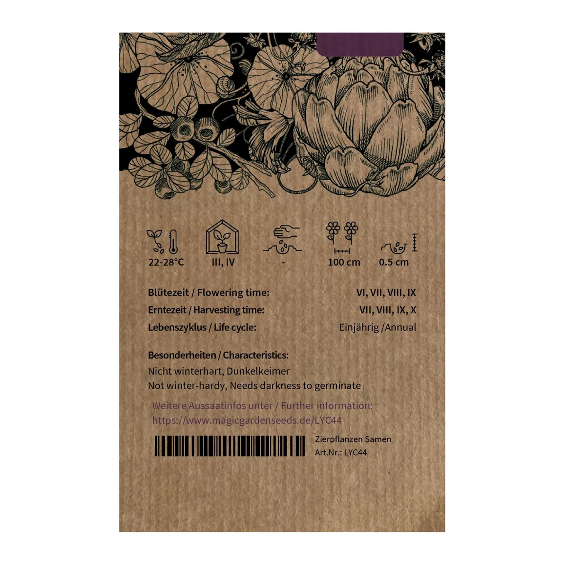 Pinkfarbene Wildtomate (Solanum pimpinellifolium) Samen