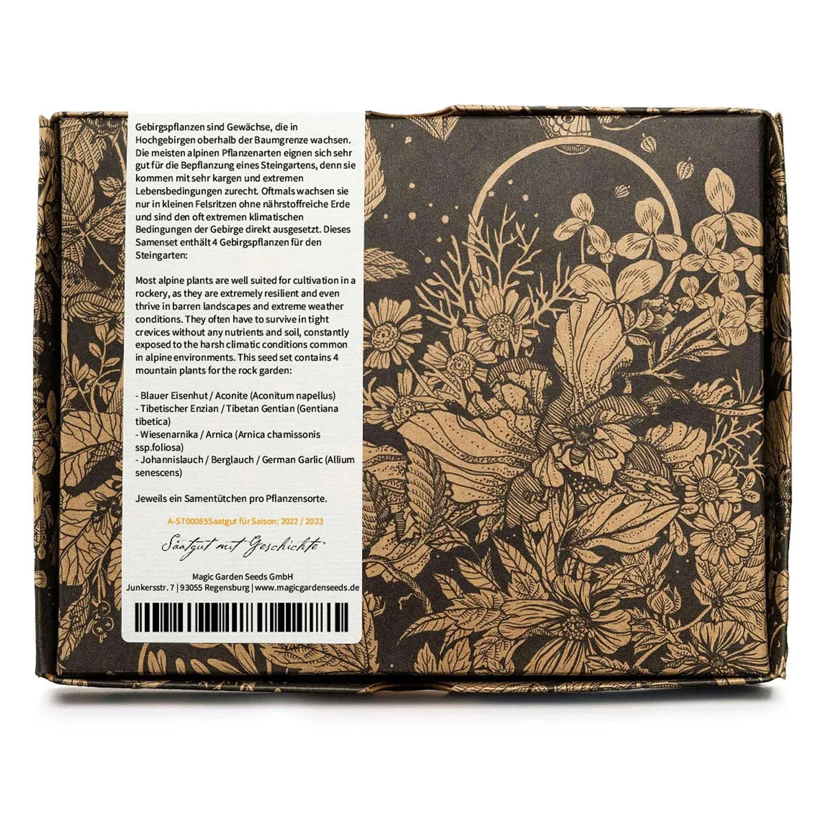 Alpine Pflanzen - Samen-Geschenkset