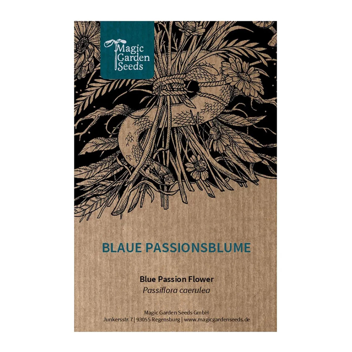 Blaue Passionsblume (Passiflora caerulea) Samen
