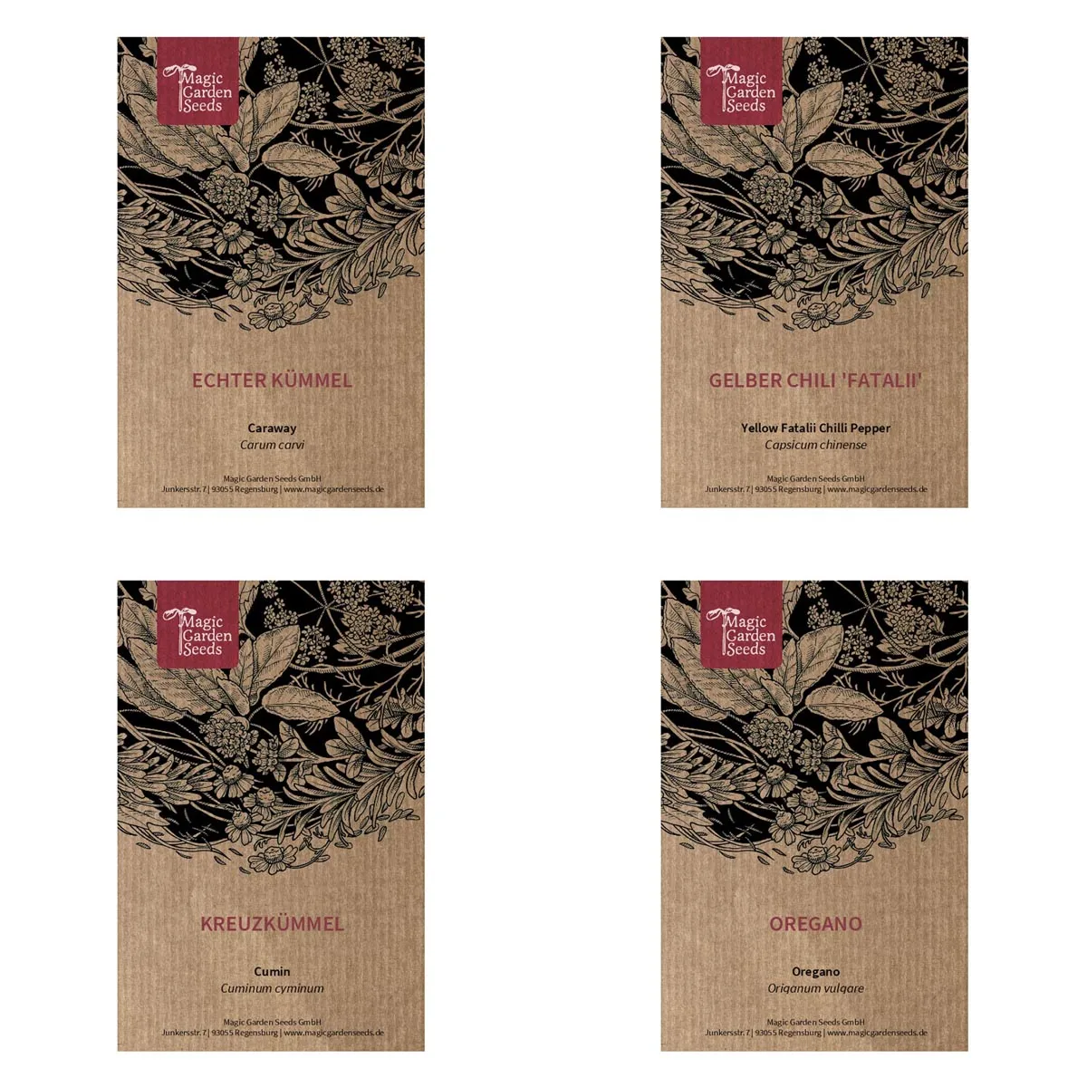 Afrikanische Kräuter & Gewürze - Samenset