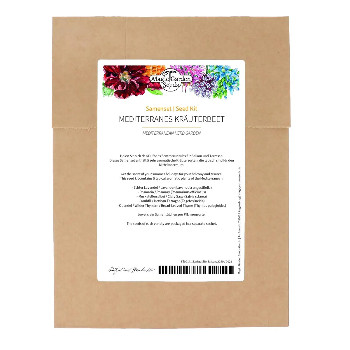 Mediterranes Kräuterbeet - Samenset