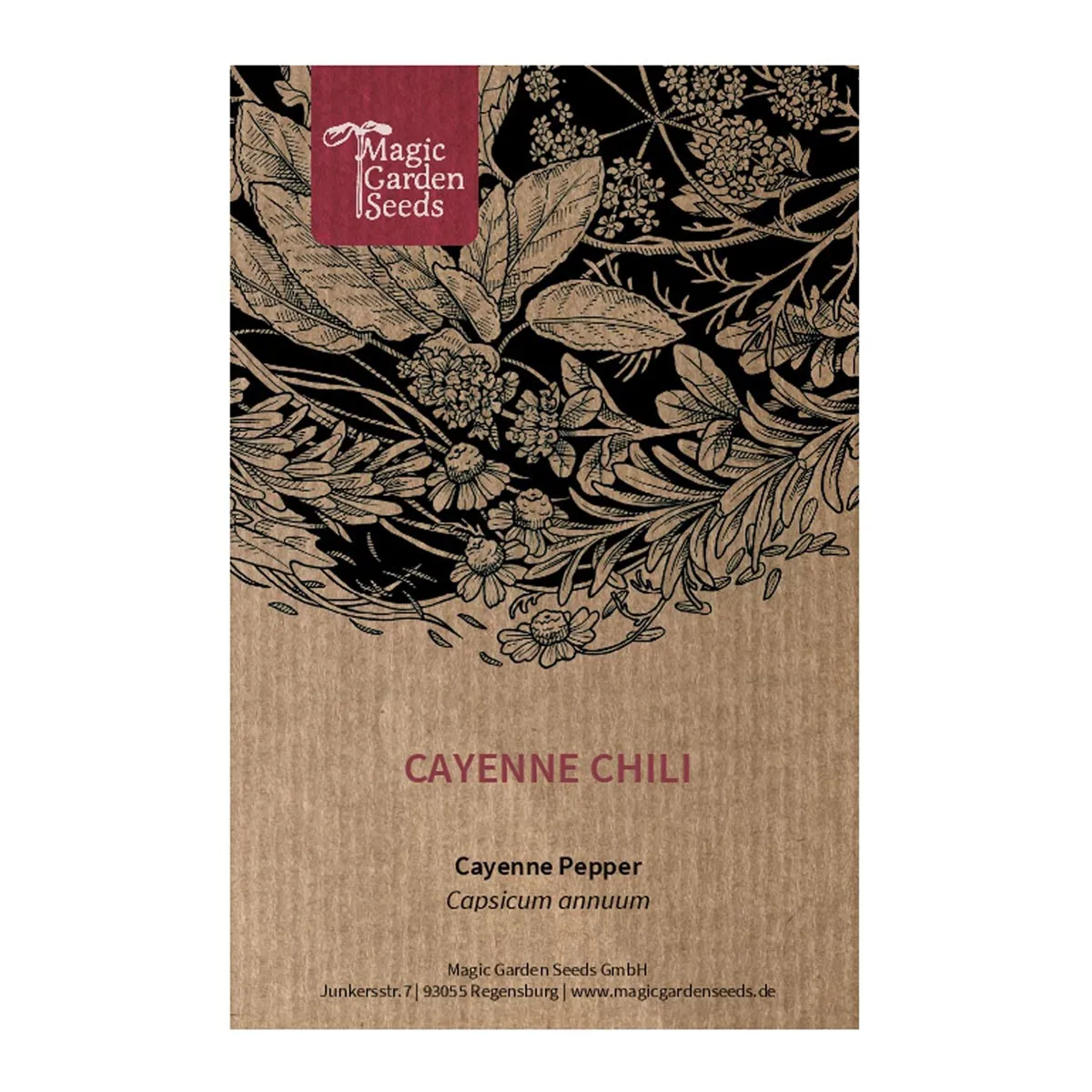 Cayenne Chili (Capsicum annuum) Samen