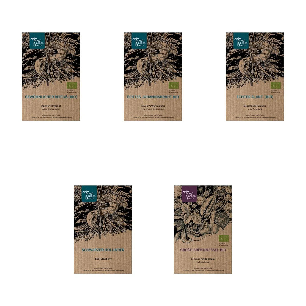 Räucherpflanzen der Kelten - Samen-Geschenkset