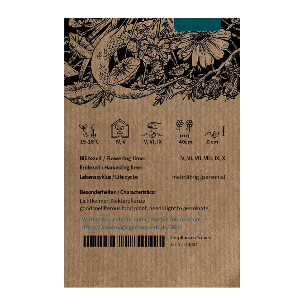 Grindelie / Großes Gummikraut (Grindelia robusta) Samen