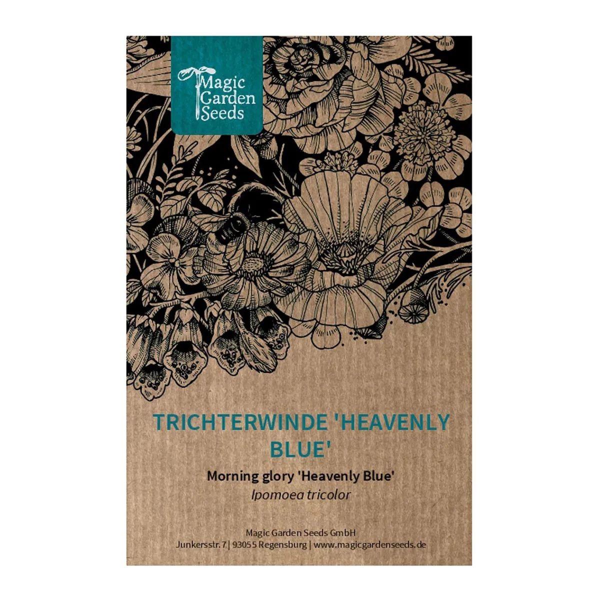 Trichterwinde 'Heavenly Blue' (Ipomoea tricolor) Samen