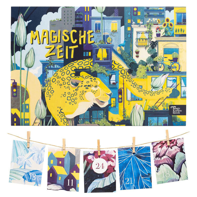Bio-Saatgut-Adventskalender 'Urbanes Gartenglueck' Produktbild