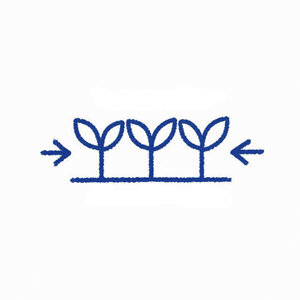 Icon: Zu eng gepflanzt
