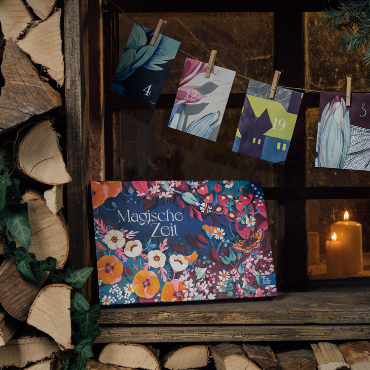 Der Adventskalender Wilder Bluetenrausch wird praesentiert