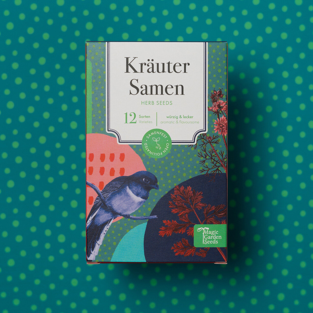 Kraeutersamen-wuerzig und lecker