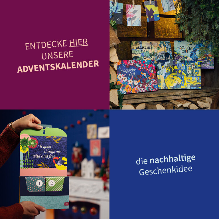 Werbung fuer unsere Saatgut-Adventskalender