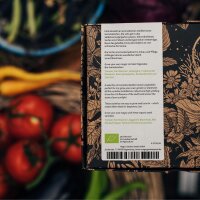 Unsere Pflanzenlieblinge: Mediterranes Gemüse für Selbstversorger*innen (Bio) - Samen-Geschenkset