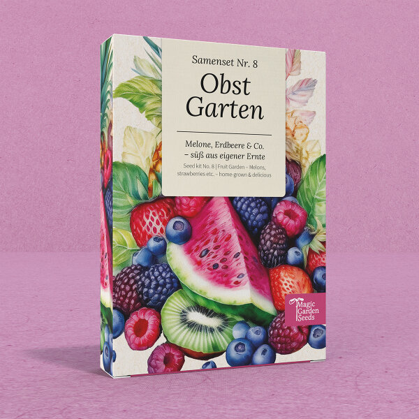 Obst-Garten: Melone, Erdbeere & Co - Samenset Nr.8