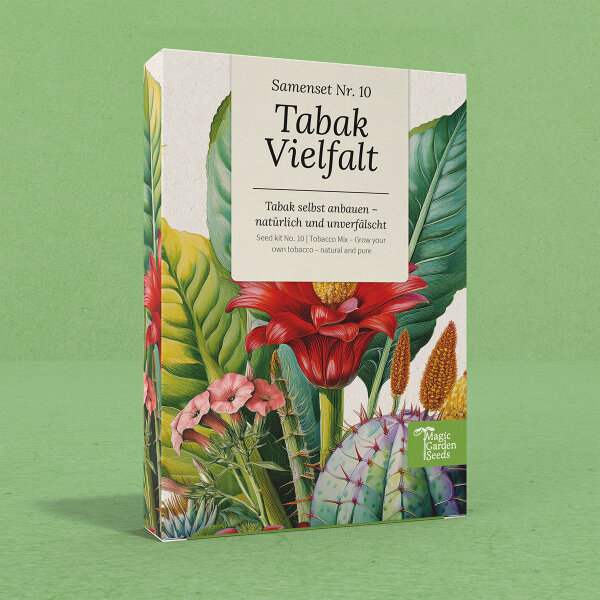 Tabak Vielfalt: Von der Aussaat zum eigenen Mix - Samenset Nr.10