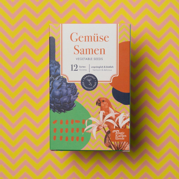 Magic Garden Seeds Historische Gemüse-Raritäten - 9 Alte Sorten Samenset Für Selbstversorger